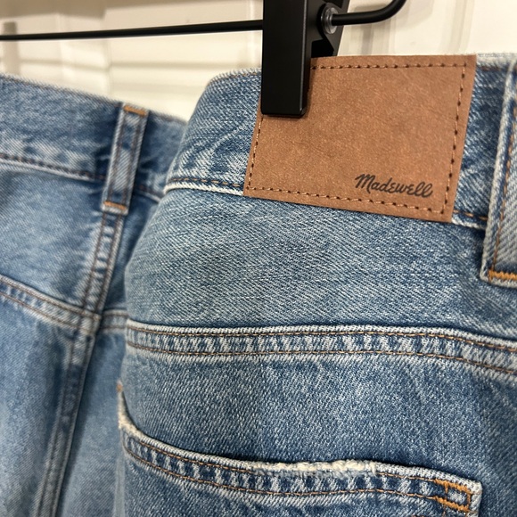 NWT Madewell Women's Dean East Straight Leg Jeans in Monessen Wash sz 31 - Picture 10 of 16
